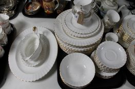 A large quantity of Royal Albert Val D'or tea,