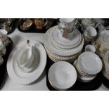 A large quantity of Royal Albert Val D'or tea,