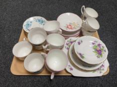 An eighteen piece Springfield china tea service,