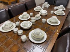 A collection of Royal Doulton Rondelay tea and dinner china