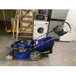 A Hyundai HYM51SPE self drive petrol lawn mower (no key)