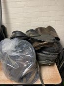 A quantity of horse riding items - five saddles,