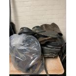 A quantity of horse riding items - five saddles,
