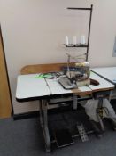 An Industrial Brother sewing machine