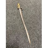 A French Chassepot bayonet