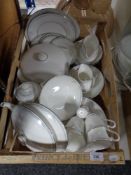 A quantity of Royal Doulton Carnation tea and dinner china