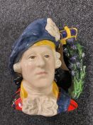 A large Royal Doulton character jug,