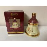 Two Bells Old Scotch Whisky Christmas decanters - 1996, 1997, sealed, (1 boxed).