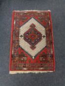 A Persian rug,