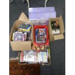 Five boxes of DVD's and boxed sets, Family Guy,