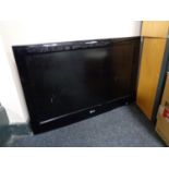 A Sony 32" LCD TV together with an LG 32" LCD TV (no stand,