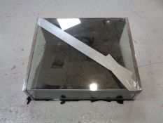 A glass topped counter display cabinet (af)