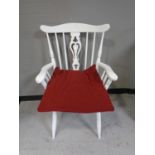 A kitchen armchair