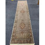 A Tabriz design runner,