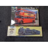 Two boxed modelling kits,