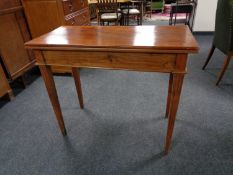 A late nineteenth century turn over topped table