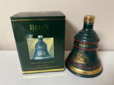 Two Bells Old Scotch Whisky Christmas decanters - 1992, 1993, sealed, (1 boxed).