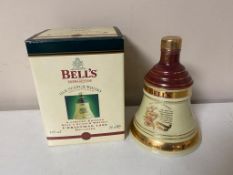 Two Bells Old Scotch Whisky Christmas decanters - 1997, 1998, sealed, (1 boxed).