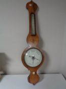 A late Victorian aneroid barometer