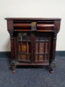 A Victorian mahogany miniature scotch chest