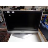 A Panasonic Vierra 26" LCD TV with remote