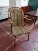 A Windsor style armchair