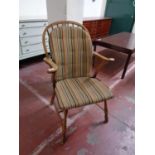 A Windsor style armchair