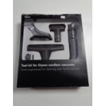 A boxed Dyson tool kit