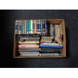 A box of books relating to ships and shipping