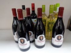 Eleven bottles of wine, Souvignon blanc,