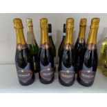 Seven bottles of Prosecco and bottle of Frexenet Cava