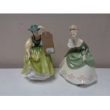 Two Royal Doulton figures - Soiree HN 2312 & Butter Cup HN 2309