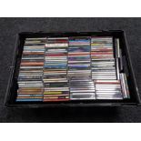 A crate of approximately 120 cds 1980's onwards