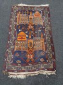 An Afghan prayer rug,