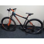 A Gent's Carrerra Sulcta limited edition front suspension mountain bike with continental mountain