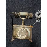 A retro style onyx telephone