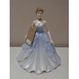 A Coalport limited edition figure - Evening elegance 1705/5000