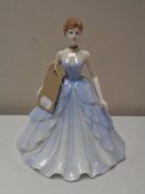 A Coalport limited edition figure - Evening elegance 1705/5000