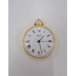 A Sekonda 24ct gold plated pocket watch CONDITION REPORT: This is currently ticking