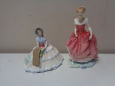 Two Royal Doulton figures - Day Dreams HN 1731 & Summer Day HN 3378