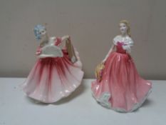 Two Royal Doulton figures - Elaine HN3307 & Rosie HN 4094