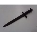 A WW II American bayonet