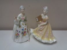 Two Royal Doulton figures - Diana HN 2468 & Ninette HN 2379