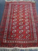 A Tekke rug, Afghanistan,