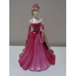 A Coalport limited edition figure - Evening at the opera 1502/5000