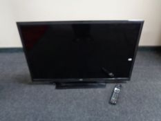 A JVC model LT-40 TW51J LED TV