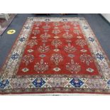 A Persian carpet,