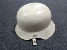 A twentieth century German military helmet