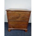 A Victorian mahogany commode chest