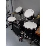 An Impact drum company drum kit and Vic Firth drum mutes